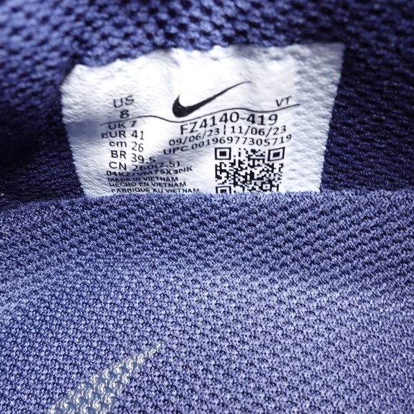 NEW Nike Air Max 2013 Sneakers FZ4140-419 Collegiate Navy - Picture 2 of 6